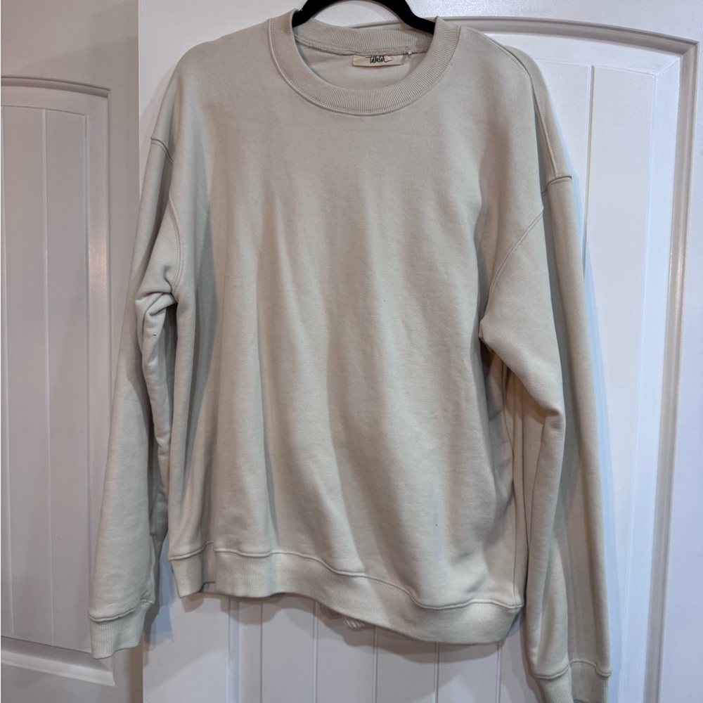 TALULAH Women's Sweat Set in Light Beige